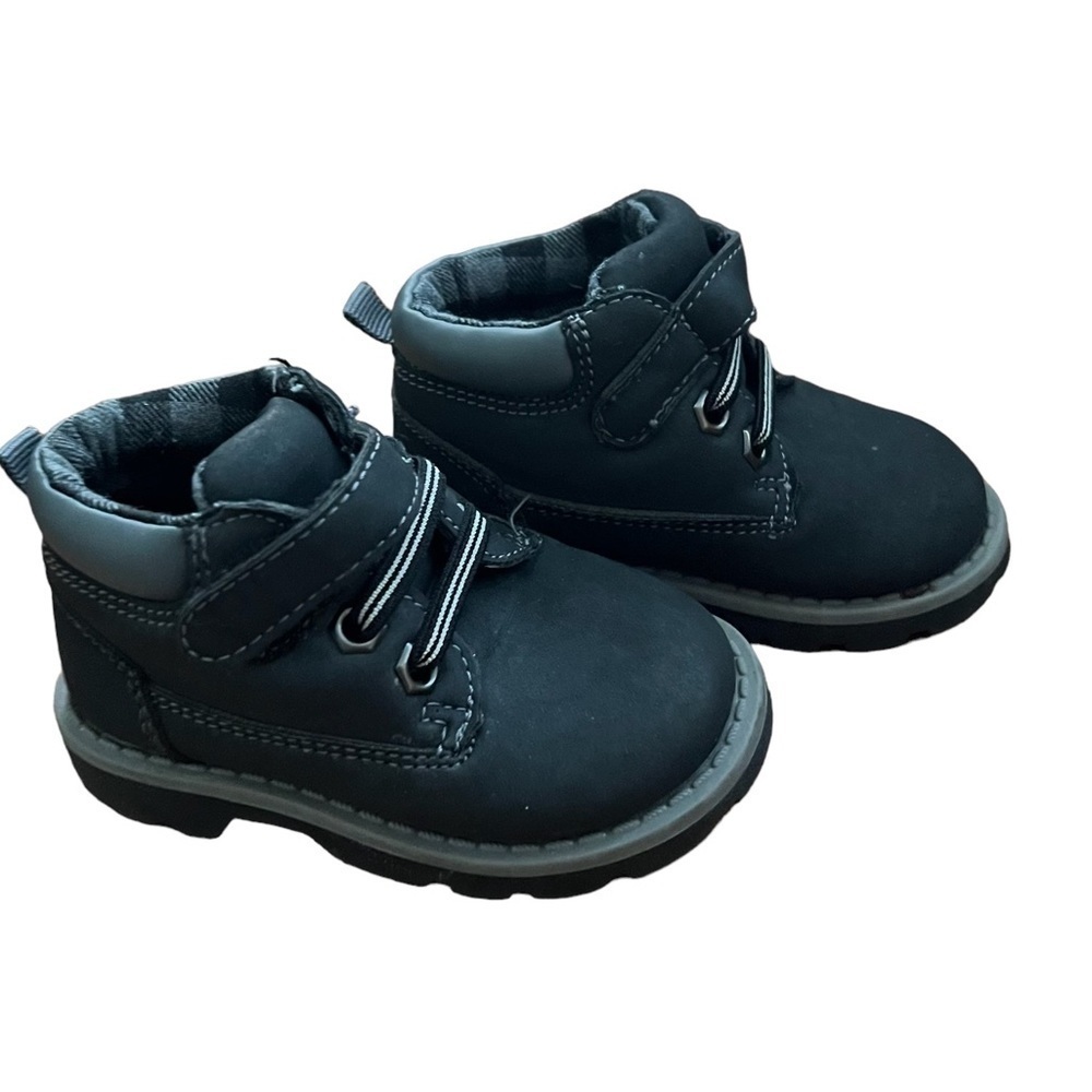 Garanimals Kids Toddler Size 4 Black Boots Shoes Booties